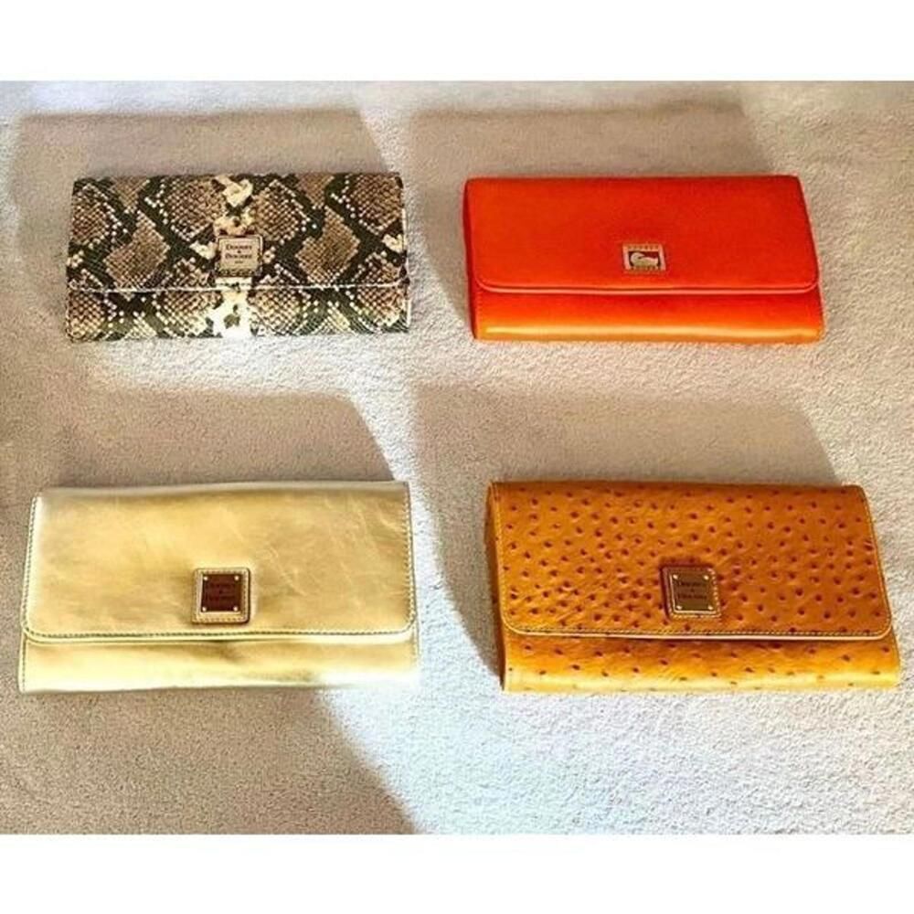 Lot of four Dooney and Bourke crossbody bags